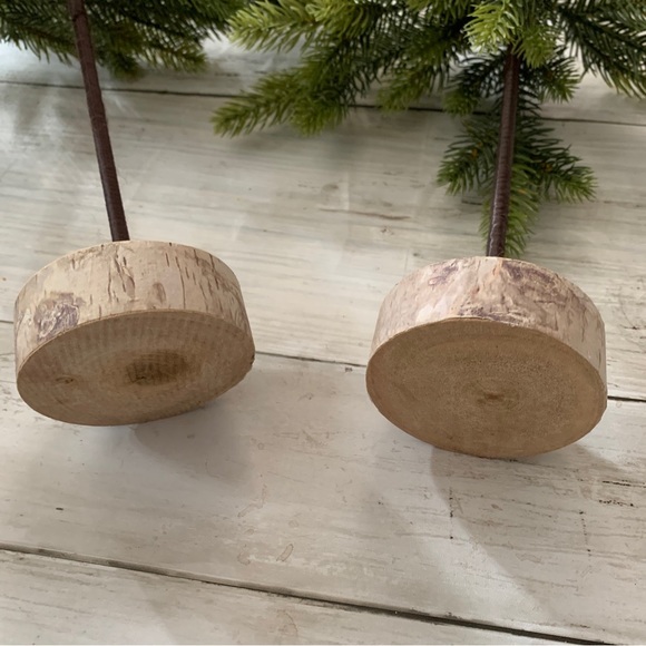 Set Of 4 Mini Trees Wedding Shower Garden Party Holiday Centerpiece Decorations - Picture 4 of 7